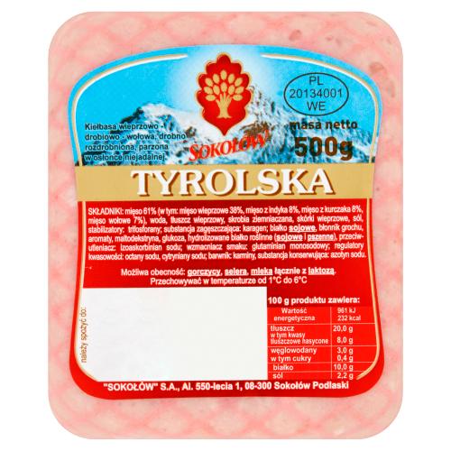 SOKOLOW TYROL MINI BLOCK - 500G - SOKOLOW