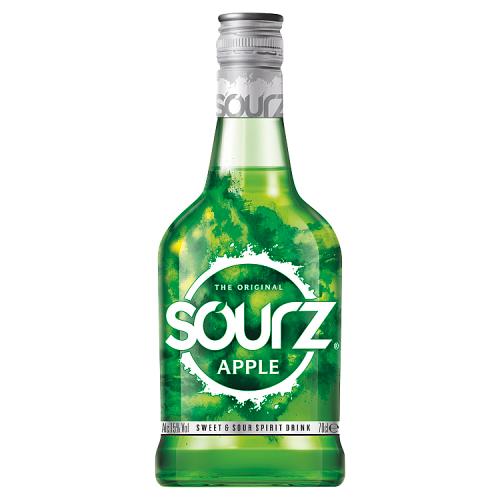 SOURZ SOUR APPLE - 70CL - SOURZ