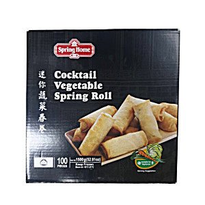 SPRING HOME VEGETABLE SPRING ROLL - 1.5KG - SPRING HOME