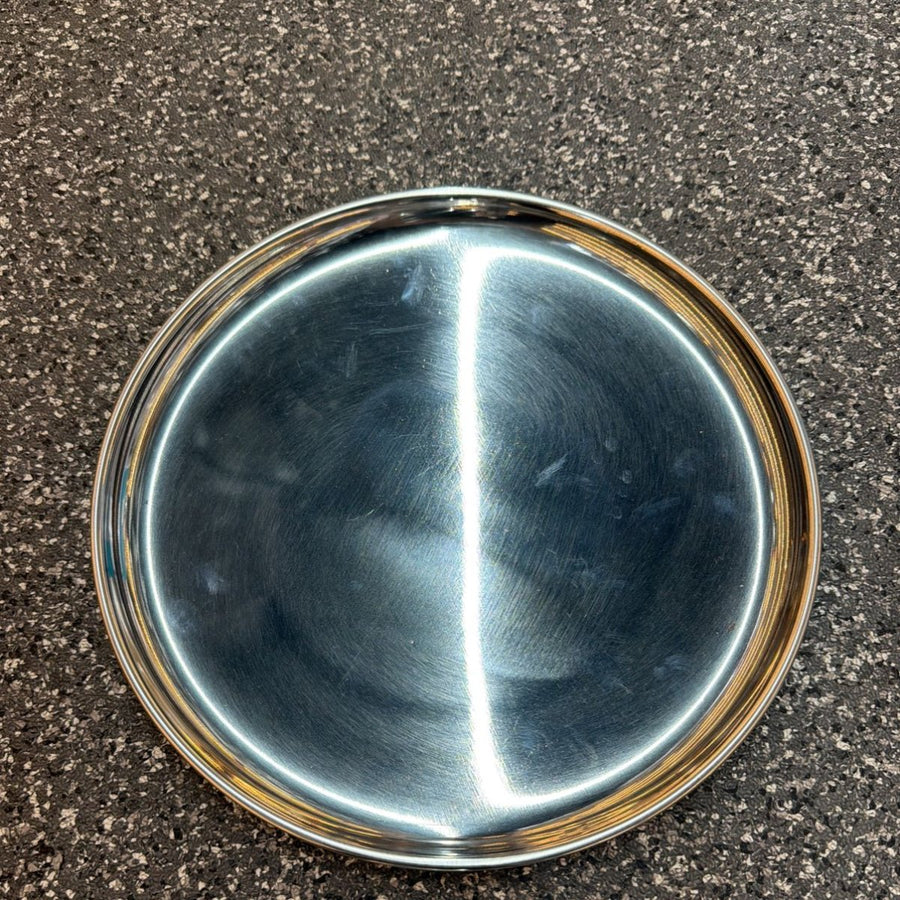 Ss Plain Round Plate 10 Inch - Each - SSN