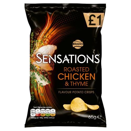 S/SATIONS ROASTED CHICKEN & THYME - 65G - S/SATION