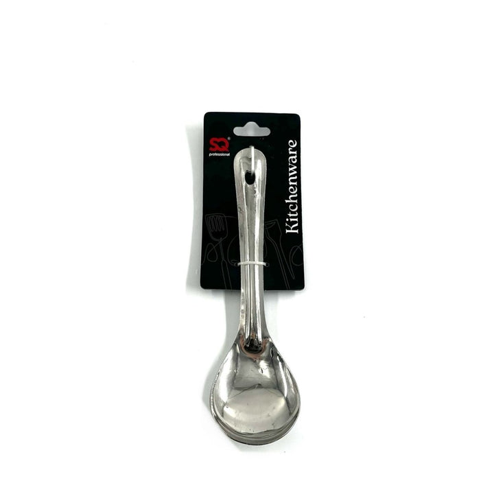 STAINLESS STEEL SERVING SPOON 2PCS SET 23CM - Branded