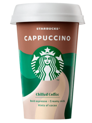 STARBUCKS CHILL CUP CAPPUCCINO - 220ML - STARBUCK