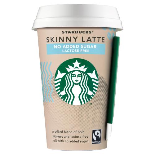 STARBUCKS CHILL CUP SKINNY LATTE - 220ML - STARBUCK