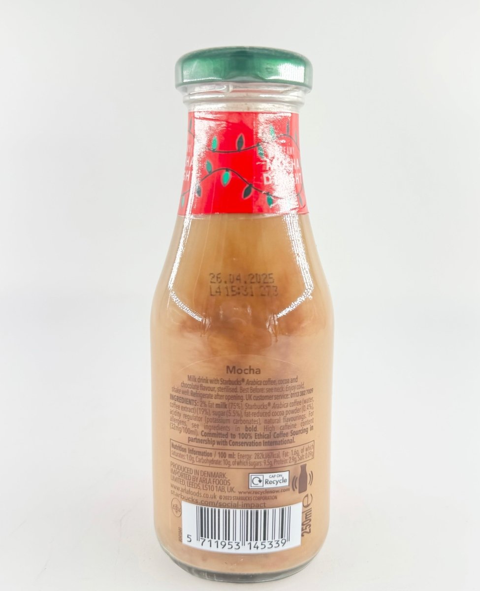 Starbucks Frappuccino Mocha Flavour Coffee Drink - 250ml - STARBUCKS