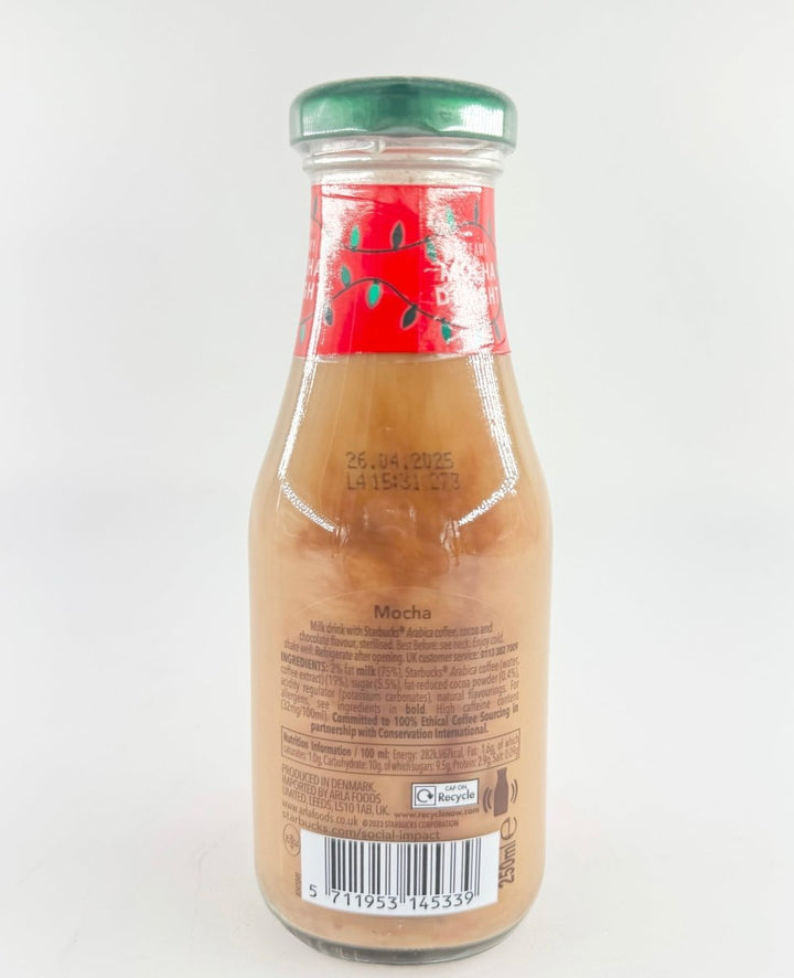 Starbucks Frappuccino Mocha Flavour Coffee Drink - 250ml - STARBUCKS