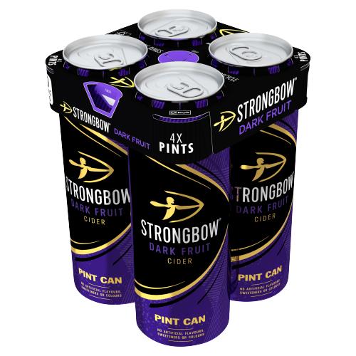 STRONGBOW DARK FRUIT 4PK - 568ML - STRONG BOW