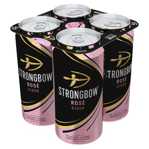 STRONGBOW ROSE 4PK - 440ML - STRONGBO