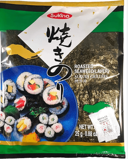 SUKINA ROASTED SEAWEED (LAVER IN PACK) (YAKI NORI) - SUKINA