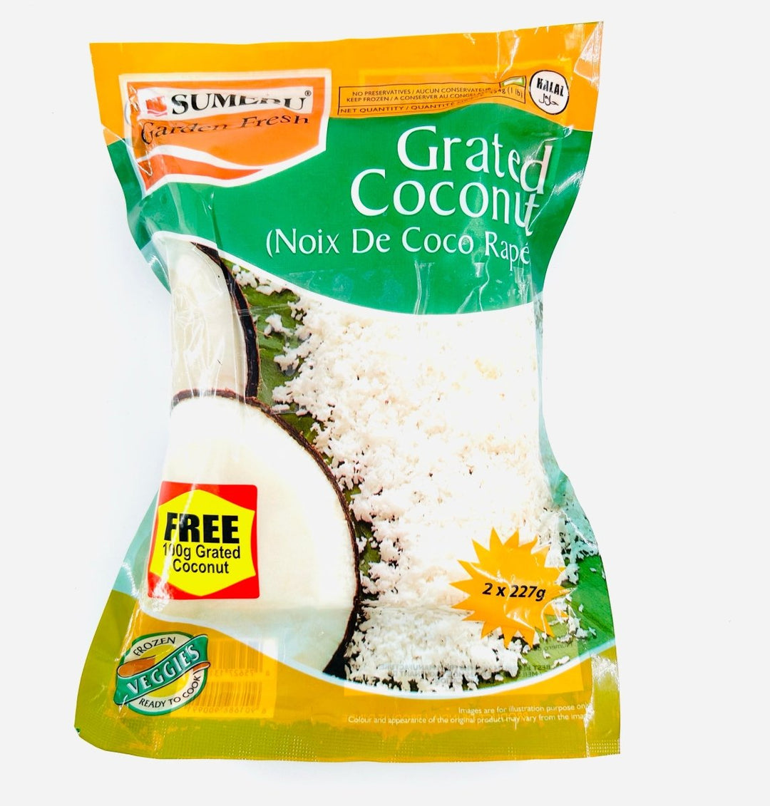 SUMERU GRATED COCONUT - 454G - Branded