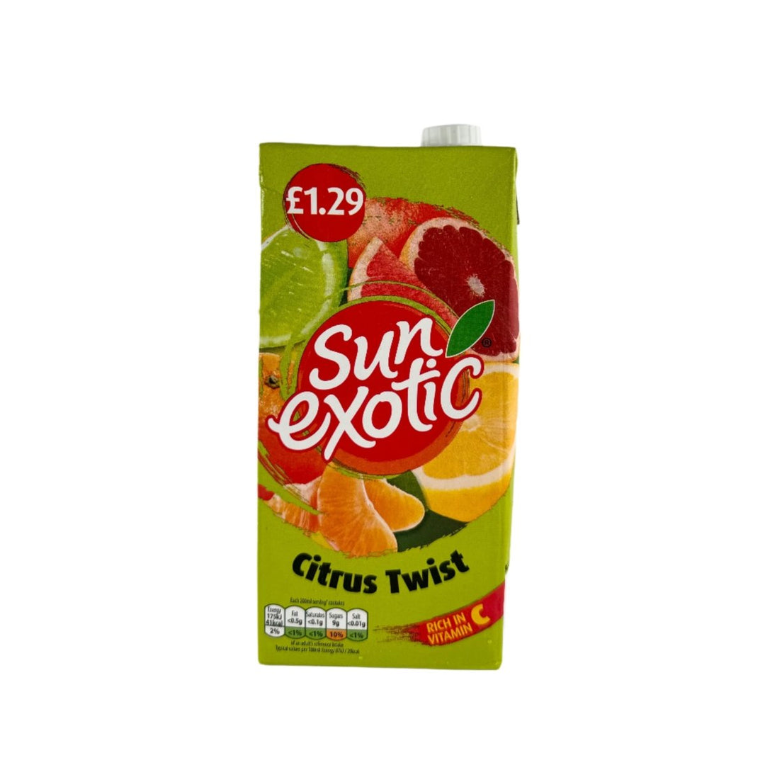 SUN EXOTIC CITRUS TWIST DRINK - 1LTR - SUN EXOTIC