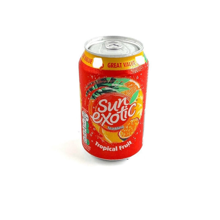 SUN EXOTIC SPARKLING TROPICAL FRUIT - 330ML - SUN EXOTIC