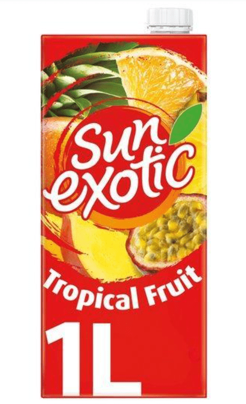 SUN EXOTIC TROPICAL FRUIT - 1LTR - SUN EXOTIC