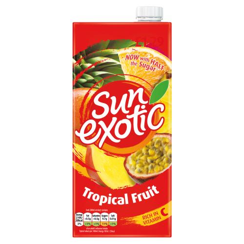 SUN EXOTIC TROPICAL STILL JUICE - 1L - SUN EXOTIC