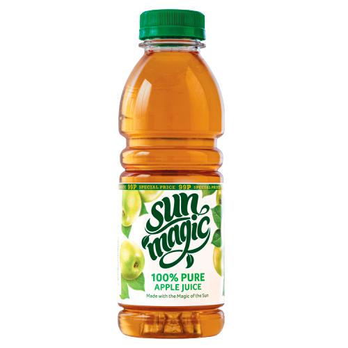 SUN MAGIC PURE APPLE JUICE - 500ML - SUNMAGIC