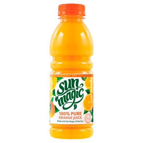 SUN MAGIC PURE ORANGE JUICE - 500ML - SUNMAGIC