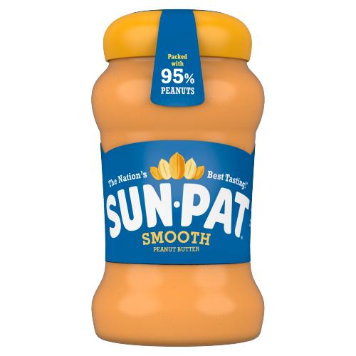 SUN - PAT SMOOTH PEANUT BUTTER - 400G - SUN - PAT