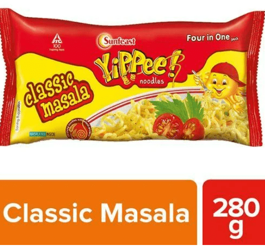 SUNFEAST YIPPEE CLASSIC MASALA NOODLES - 280G - SUNFEAST