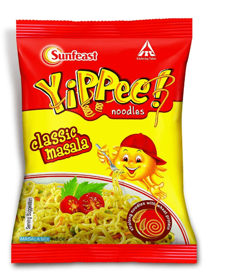 SUNFEAST YIPPEE CLASSIC MASALA NOODLES - 70G - SUNFEAST