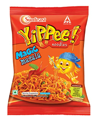 SUNFEAST YIPPEE MAGIC MASALA NOODLES - 60G - SUNFEAST