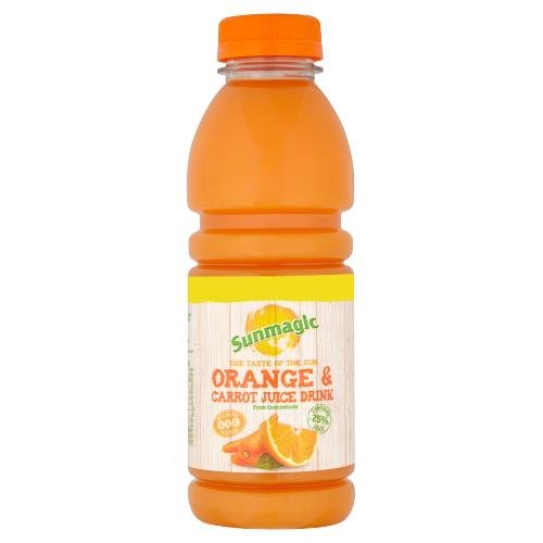 SUNMAGIC ORANGE CARROT JUICE - 500ML - SUNMAGIC