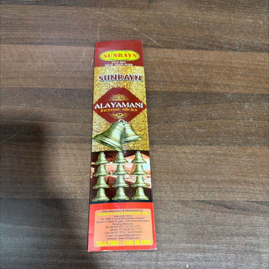 Sunrayn Alayamani Incense Sticks - 1pc - SUNRAYN