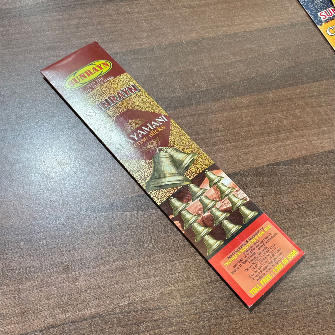 Sunrayn Alayamani Incense Sticks - 1pc - SUNRAYN