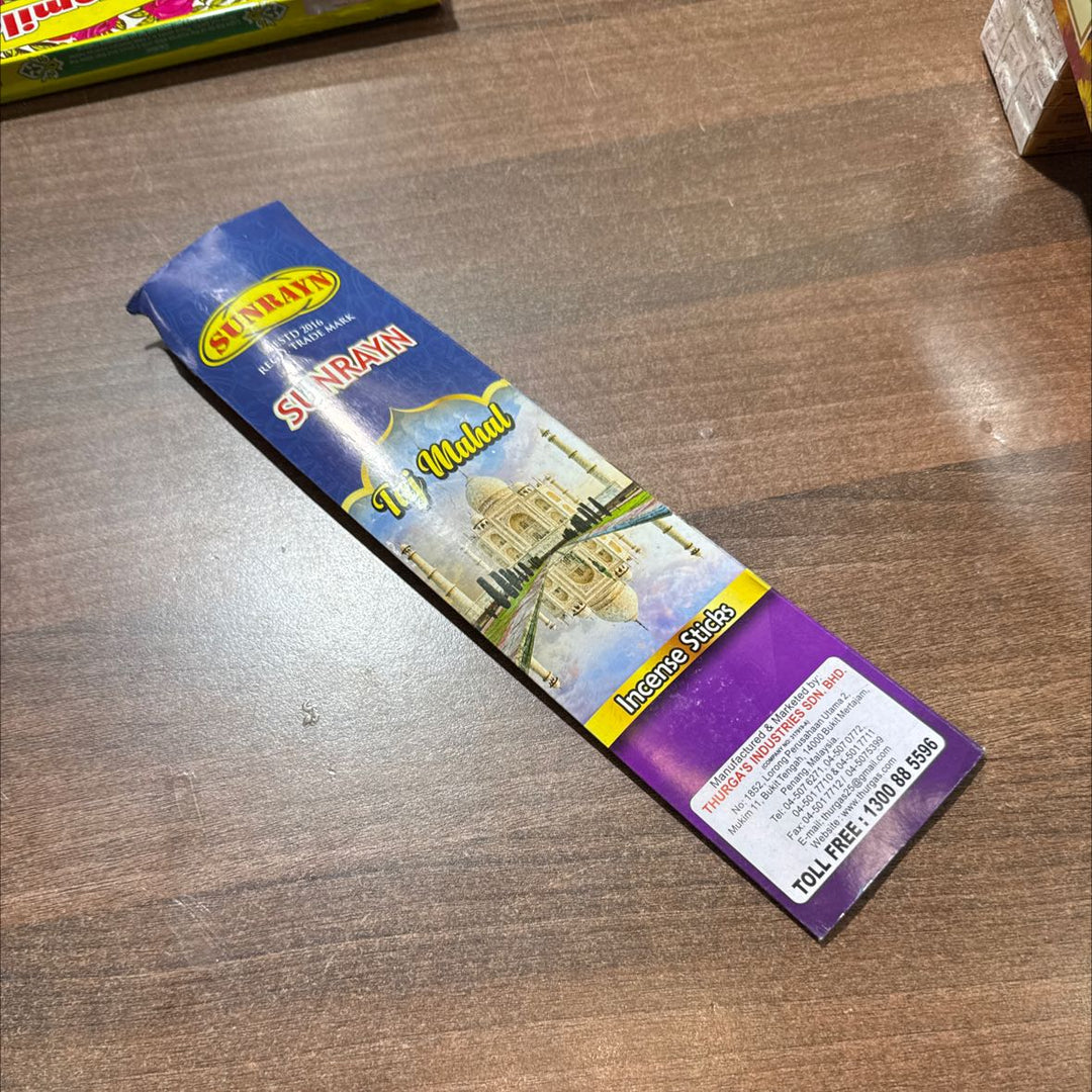 Sunrayn Taj Mahal Incense Sticks - 1pc - SUNRAYN