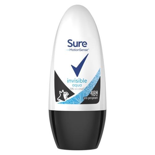 SURE ROLL ON CRYSTAL CLEAR AQUA - 50ML - SURE