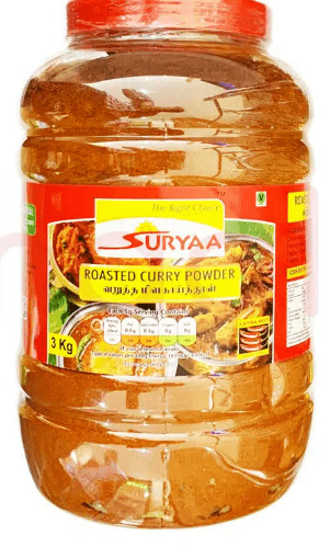 SURYAA CURRY POWDER EXTRA HOT 3KG - SURYAA