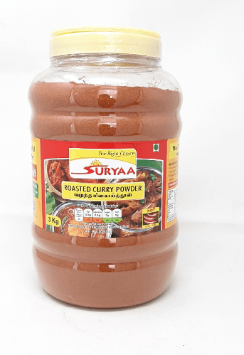 SURYAA HOT ROASTED CURRY POWDER - 3KG - SURYAA