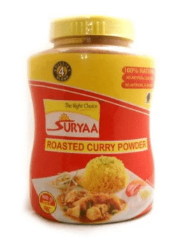 SURYAA ROASTED CURRY POWDER HOT - 900G - SURYAA