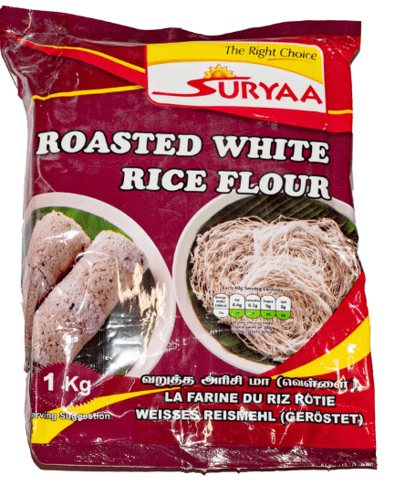 SURYAA ROASTED WHITE RICE FLOUR - 1KG - SURYAA