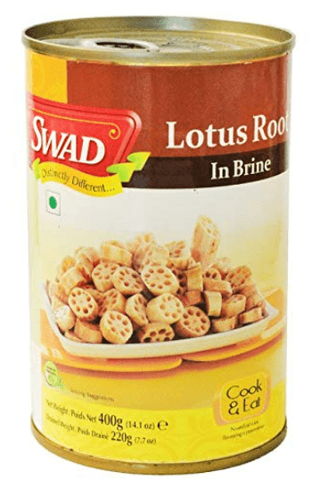 SWAD LOTUS ROOT IN BRINE - 400G - SWAD