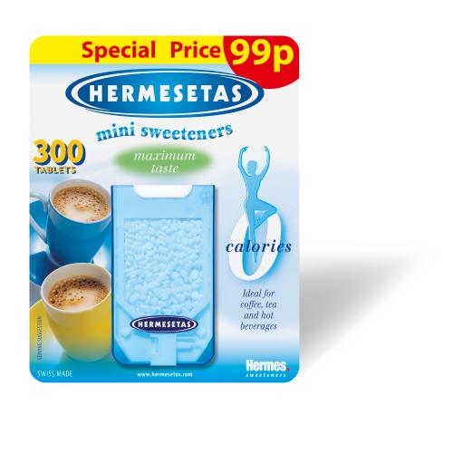 SWEETENERS 300TAB - HERMESETAS - HERMESETAS