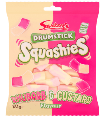 SWIZZELS MATLOW RHUBARB & CUSTARD - 131G - SWIZZELS