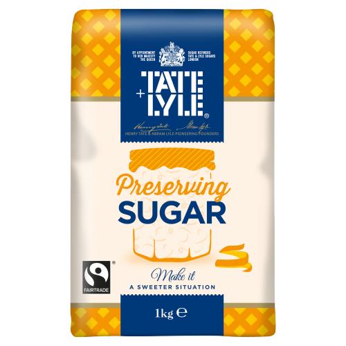 T & LYLE PRESERVING SUGAR - 1KG - TATE & LYLE