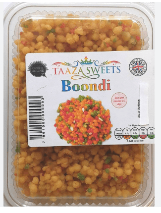 TAAZA SWEET BOONDI - 250G - TAAZA