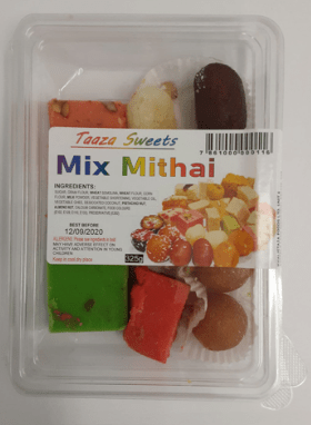 TAAZA SWEETS MIX MITHAI - 325G - TAAZA