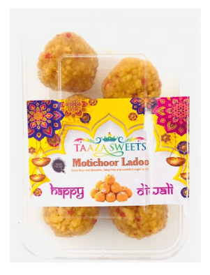 TAAZA SWEETS MOTI CHOOR LADOO - 300G - TAAZA