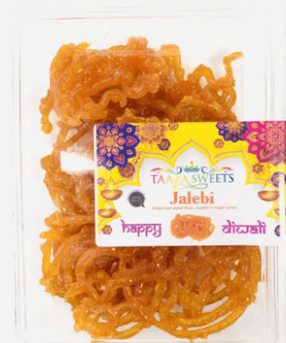 TAAZA SWEETS YELLOW JALEBI 350G - Branded