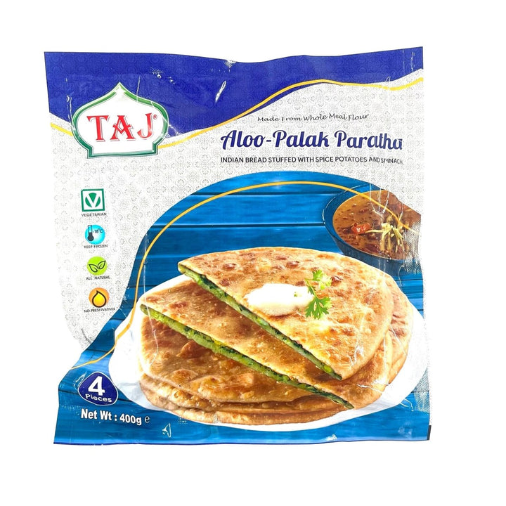 TAJ ALOO PALAK PARATHA - 400G - TAJ