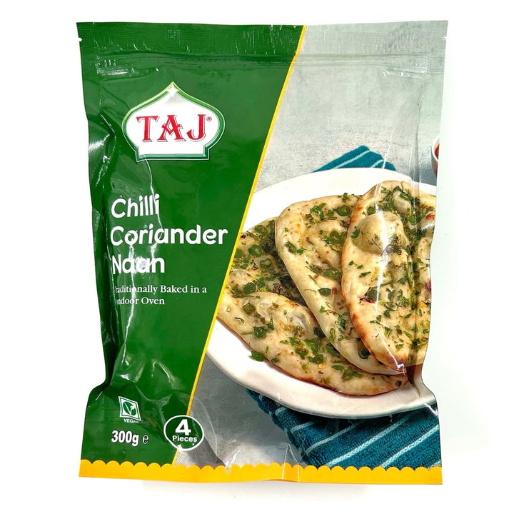 TAJ CHILLI CORIANDER NAAN - 300G - TAJ