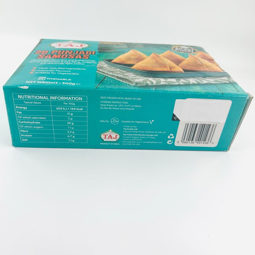 TAJ PUNJABI SAMOSAS - 900G - TAJ