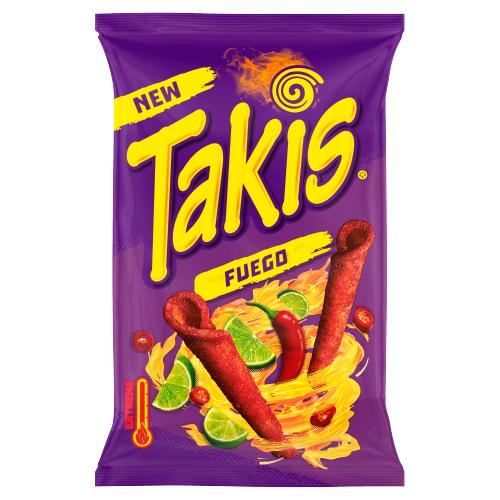 TAKIS FUEGO CORN CHIPS - 180G - TAKIS