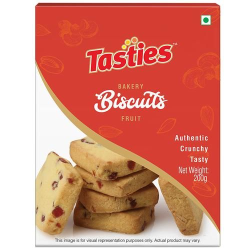 TASTEE VEGAN FRUIT BISCUIT 200G - Branded