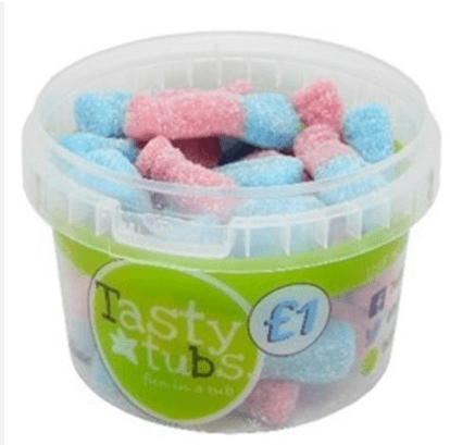 TASTY TUBS TUTTI FRUITTI BOTTLES - 120G - TASTY TUBS