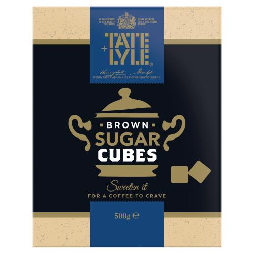 TATE & LYLE DEMERARA CUBE - 500G - TATE & LYLE