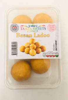 TAZA SWEETS BESAN LADOO - 250G - TAAZA