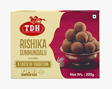 TDH RISHIKA SUNNUNDALU (URID LADDU) - 200G - TDH